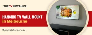 hanging TV wall mount in Melbourne||hanging TV mount on wall in Melbourne. ||The TV Installer 